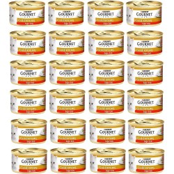 Gourmet Gold Kıyılmış Sığır Etli Yaş Kedi Maması (24 x 85 gr)