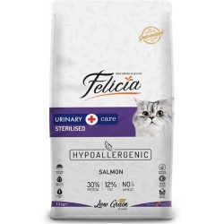 Felicia Az Tahıllı Sterilised Somonlu Kedi Maması 12 kg